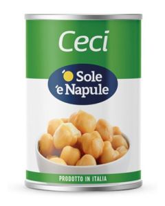 O SOLE E NAPULE - Chick Peas - 24x400 g