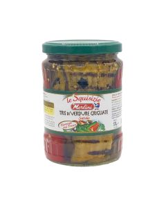 MERLINI - Trio Of Grilled Veg (Aubergines, Red Peppers And Courgettes) - 520 g
