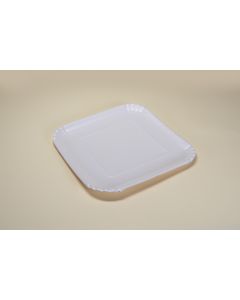 PAPER SQUARE PLATE  24X24 - 500PZ