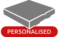 Generic designs pizza boxes